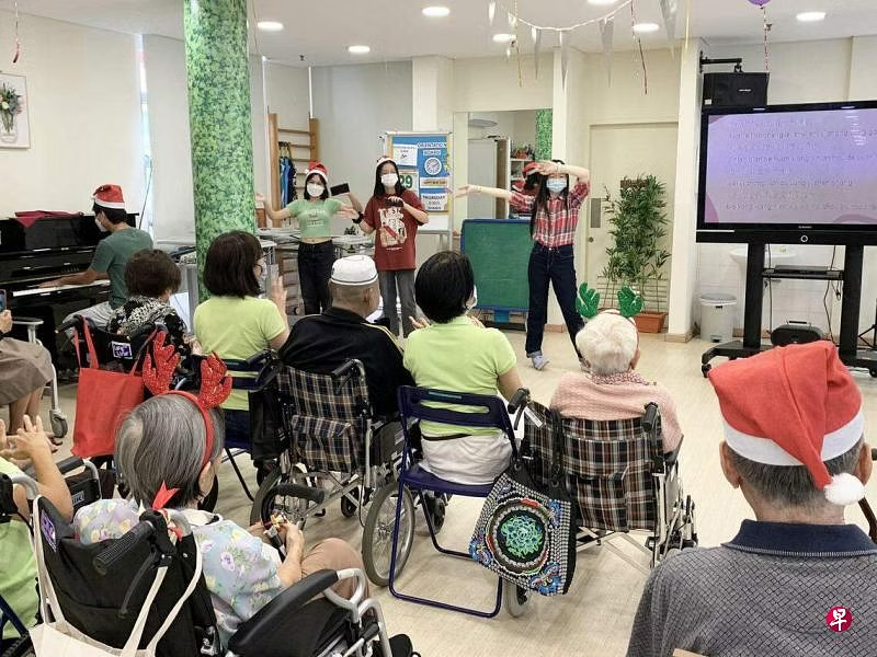 Singalong event with Pallative Care patients